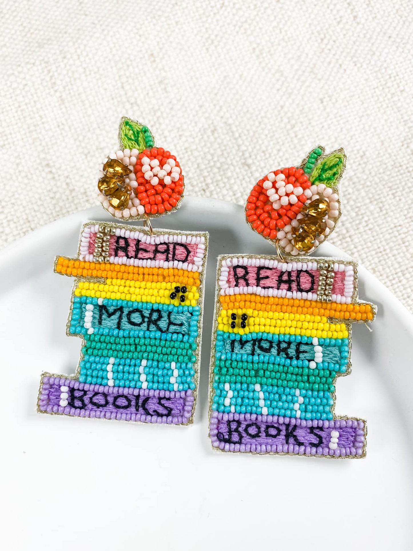 Read More Books Earrings