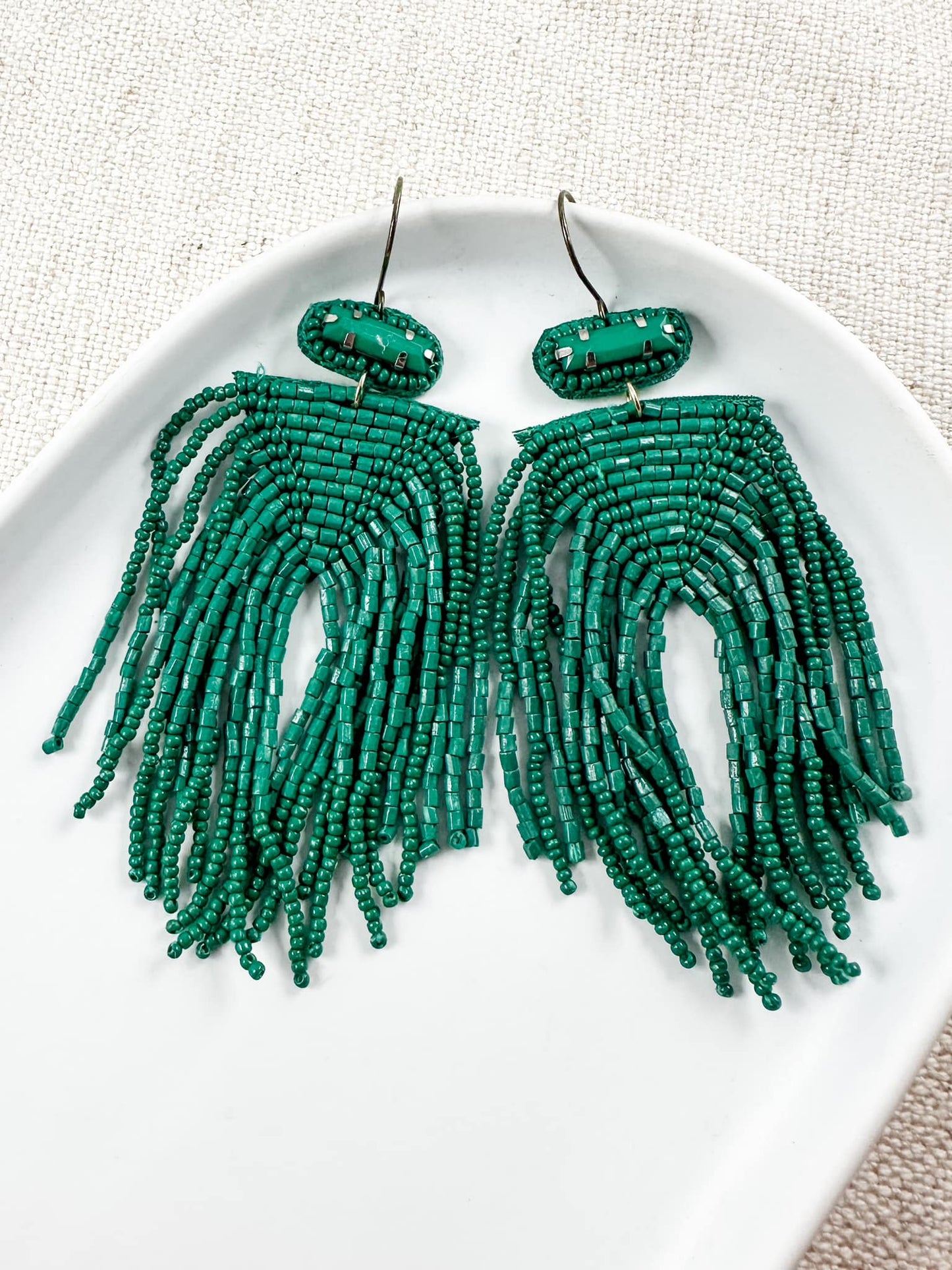 Enchantment Earrings, Emerald