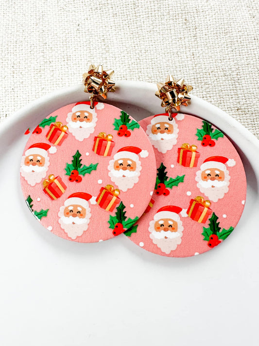 Santa's Visit Earrings