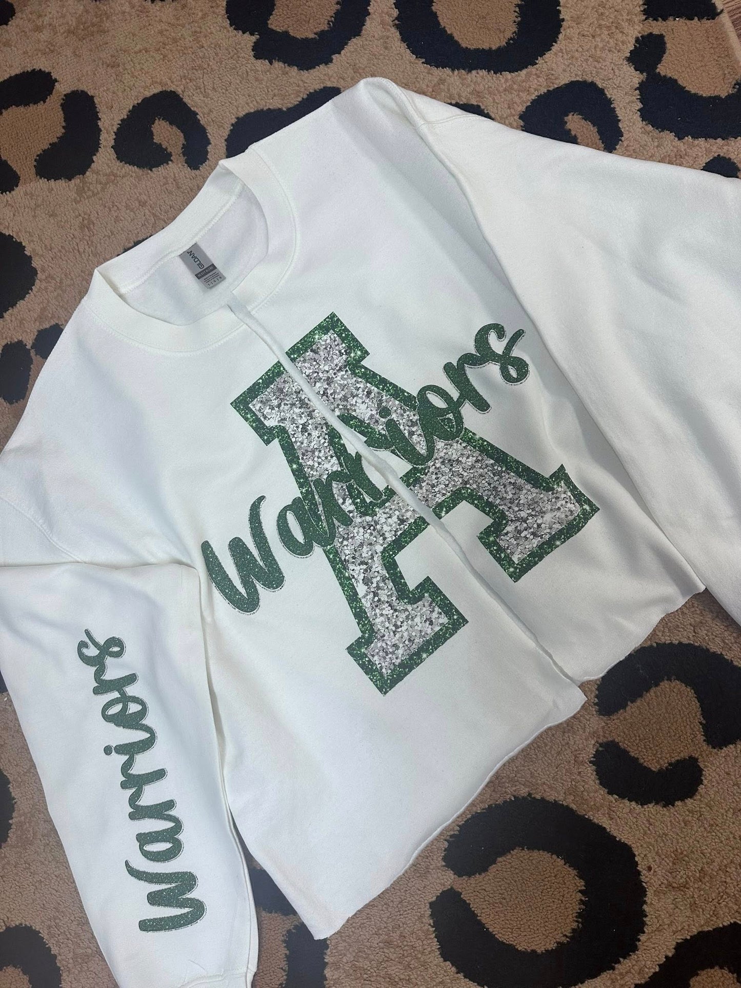 Sideline Split Sweatshirt Cardigan--PREORDER, CUSTOMIZEABLE