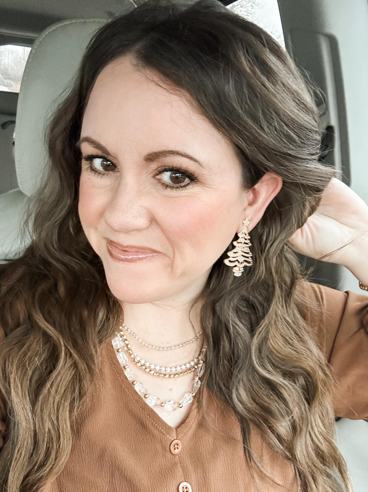 Regent Chain Necklace, Clear