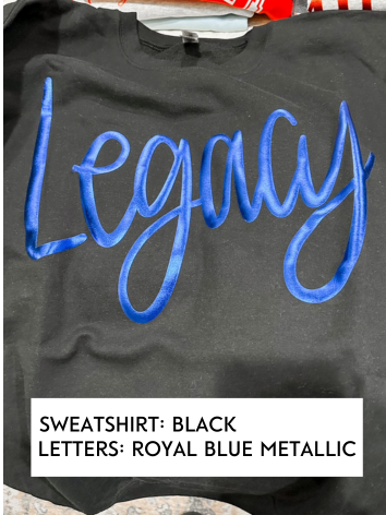 Say It Loud Sweatshirt--PREORDER, CUSTOMIZABLE, ADULT SIZES