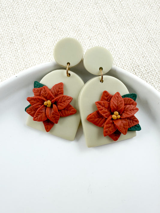 Christmas Bloom Earrings