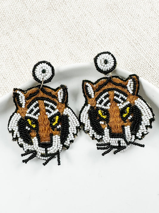 Tiger Earrings