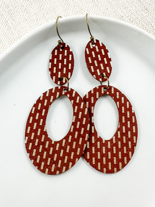 Dotted Pathway Earrings