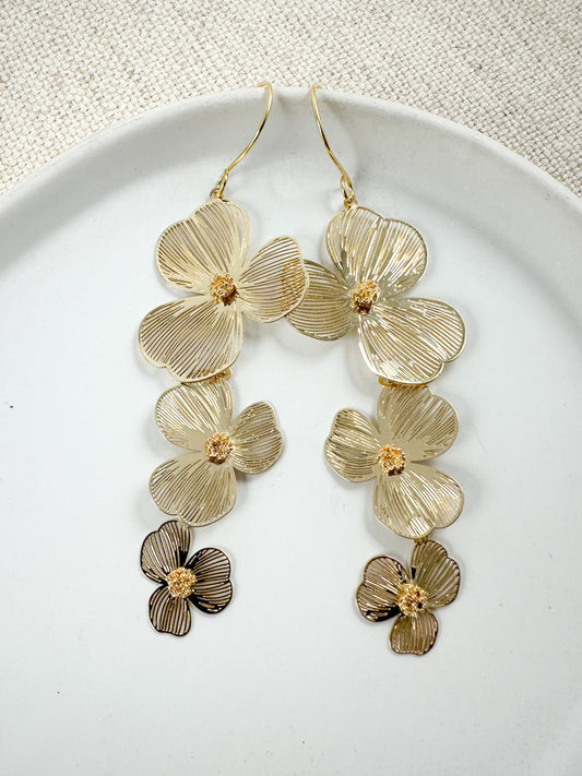 Sunpetal Cascade Earrings