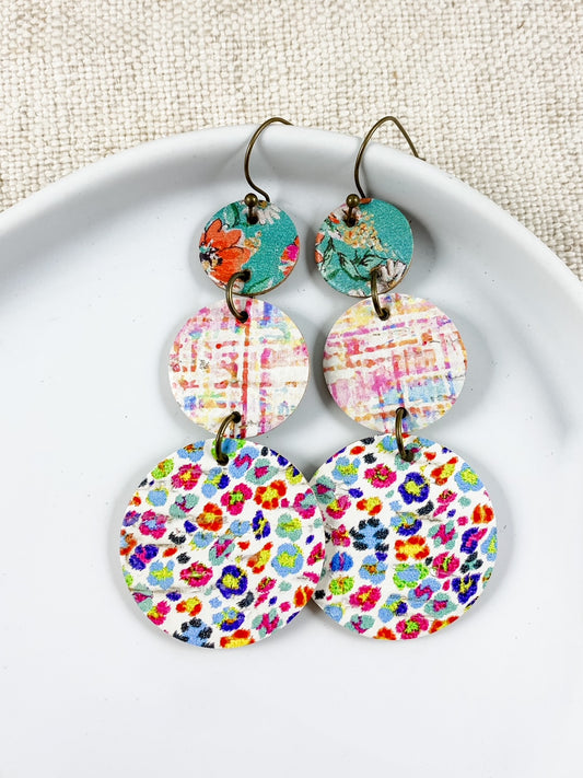 Patchwork Bloom Earrings