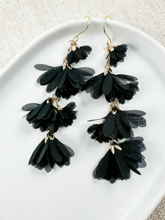 Just For Fun Earrings, Black