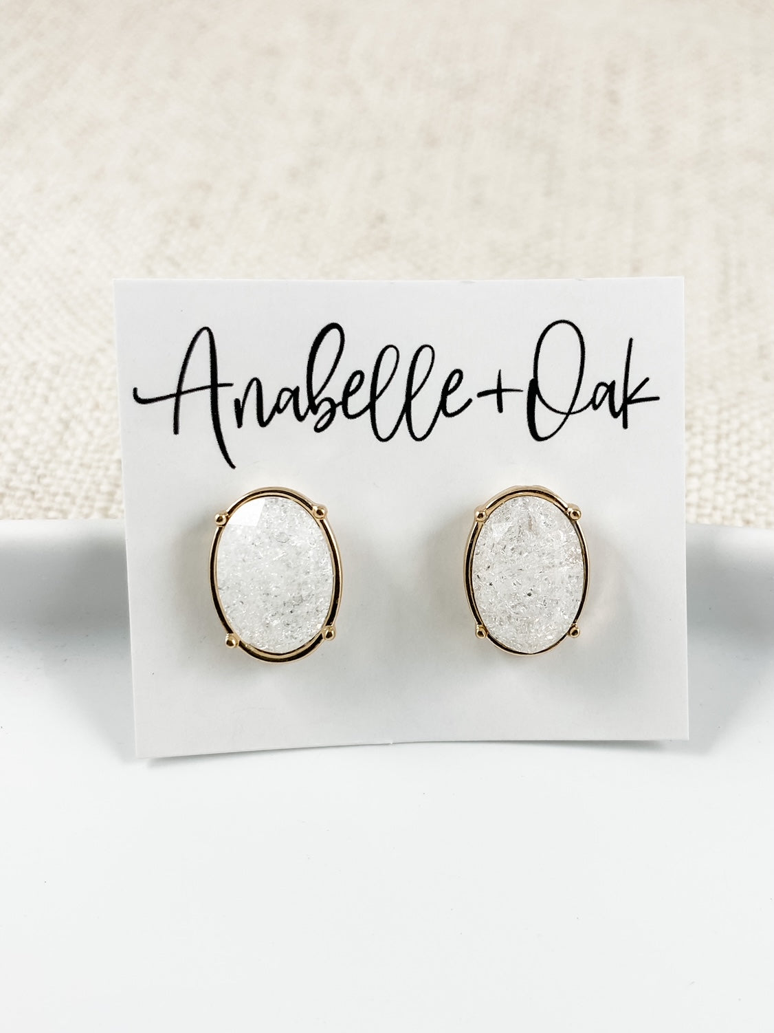 Urban Allure Studs, White