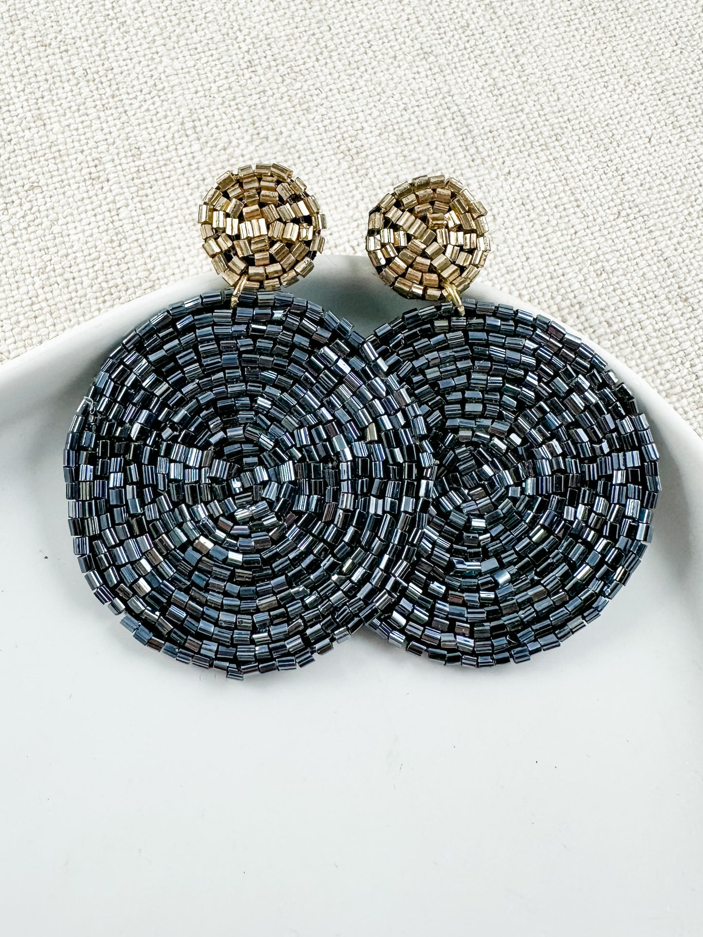 Starlit Spiral Earrings