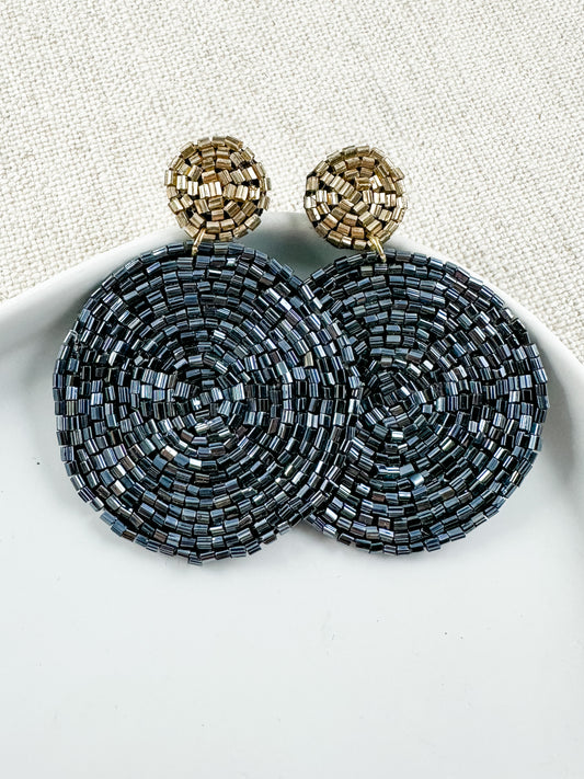 Starlit Spiral Earrings