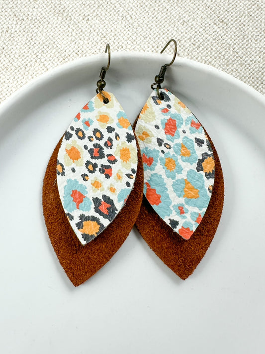 Leopard & Spice Earrings