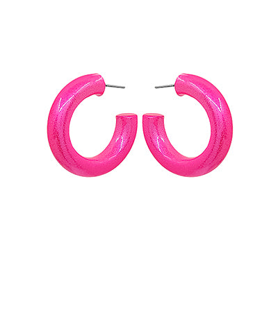 Luna Glow Hoops--PREORDER, CHOOSE YOUR COLOR