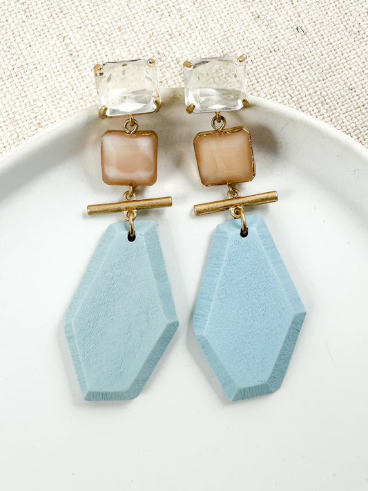 Frost & Blush Earrings