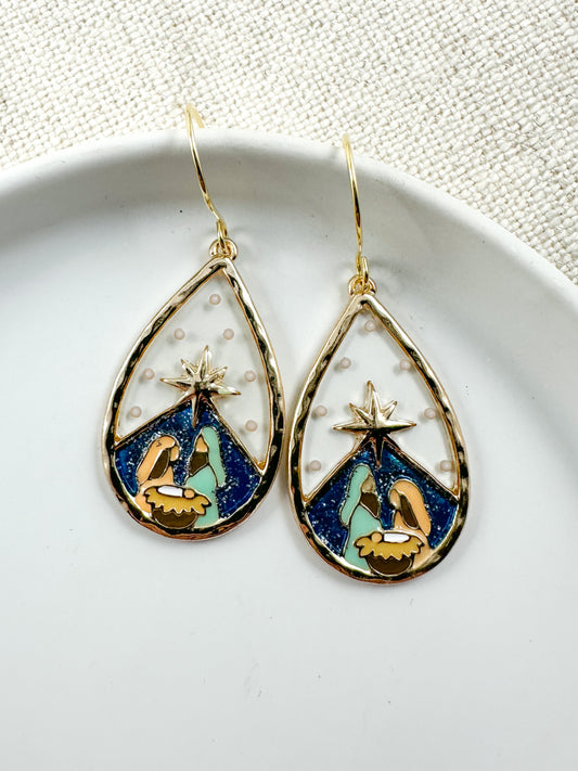 Silent Night Earrings