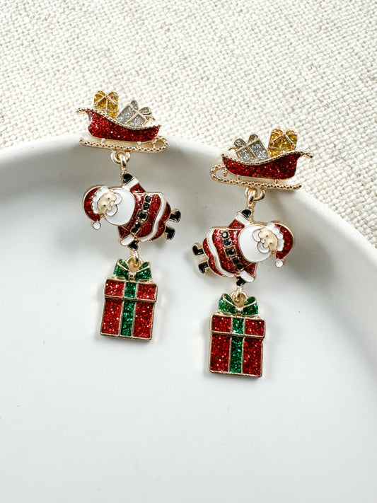 Sleigh Full of Cheer Earrings