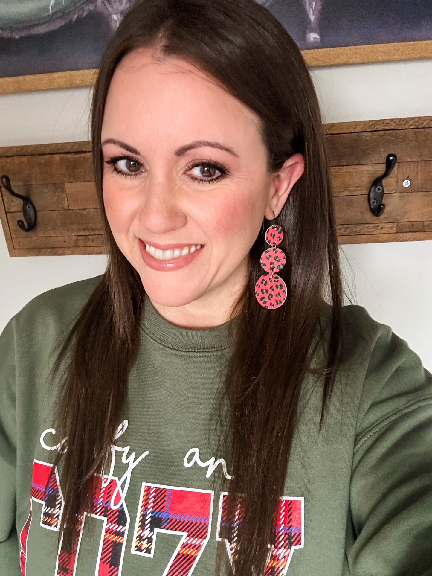 Untamed Christmas Cheer Earrings