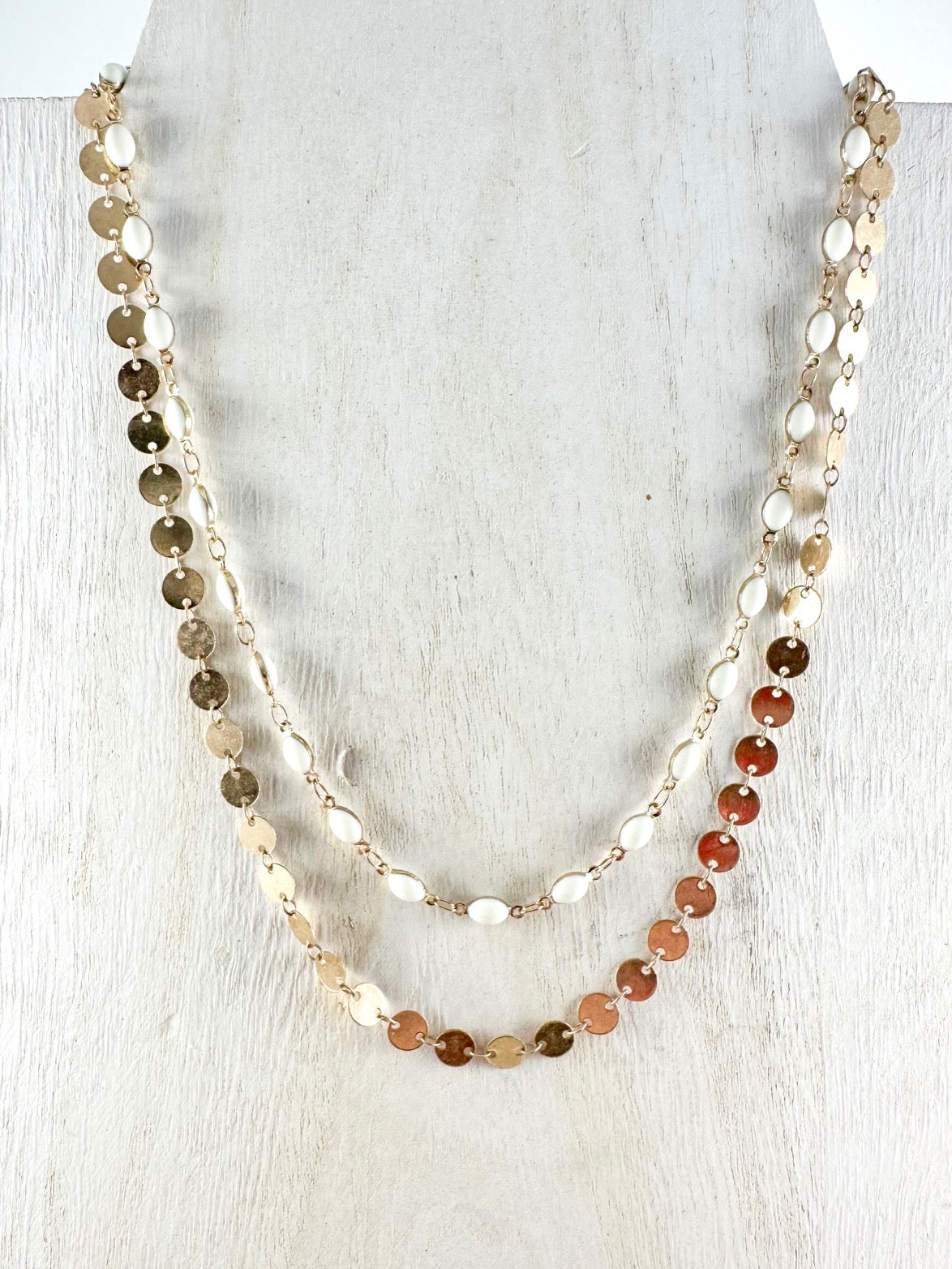 Lunar Light Necklace, White