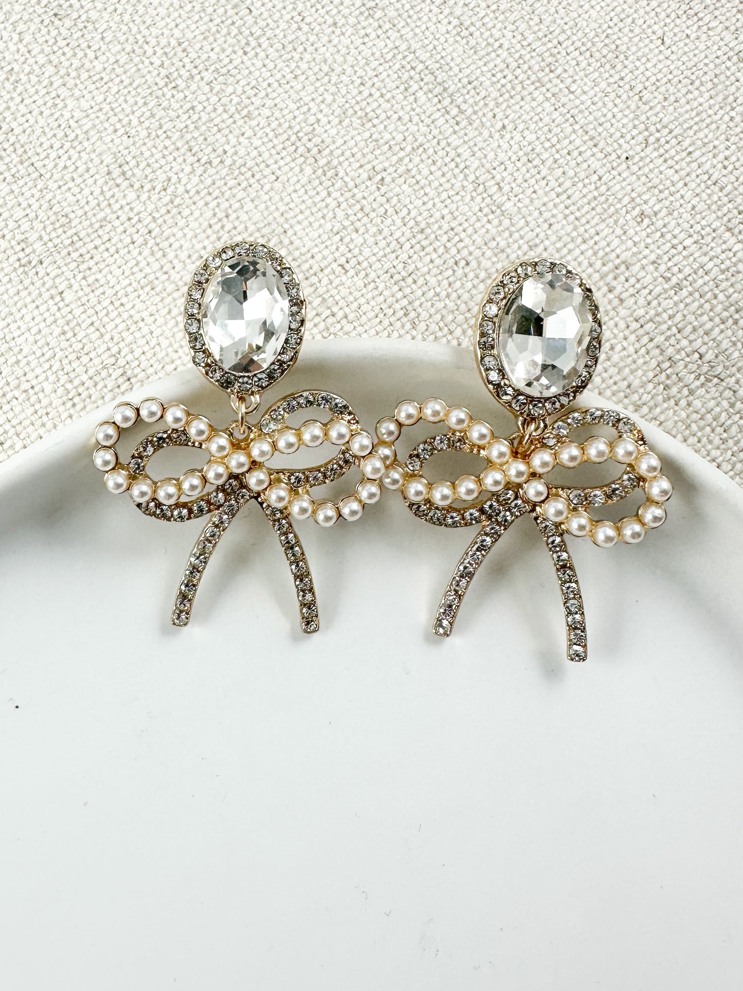 The Duchess Bow Earrings