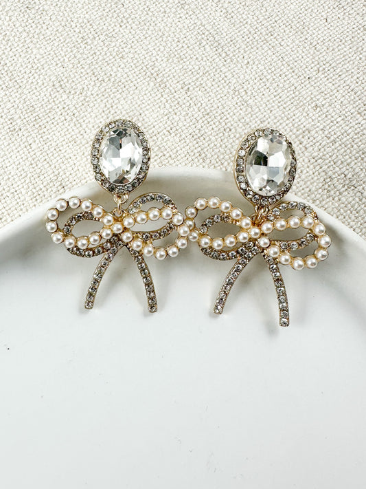 The Duchess Bow Earrings