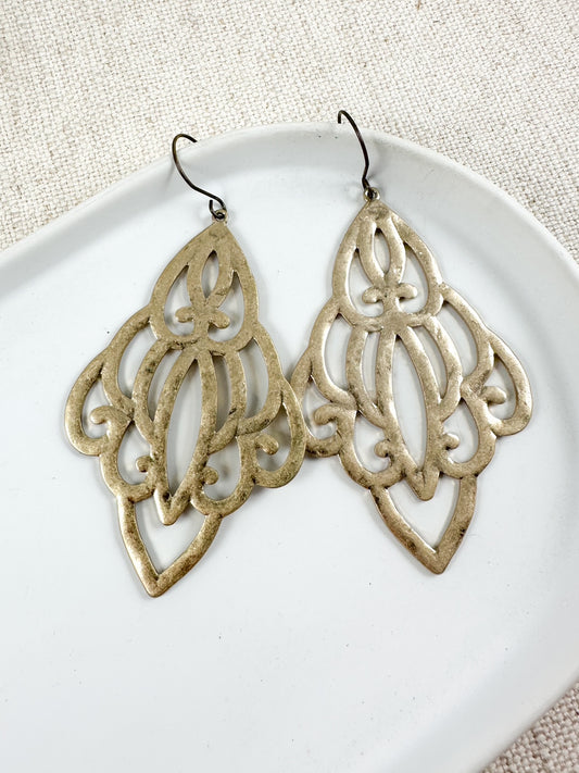 Golden Tapestry Earrings