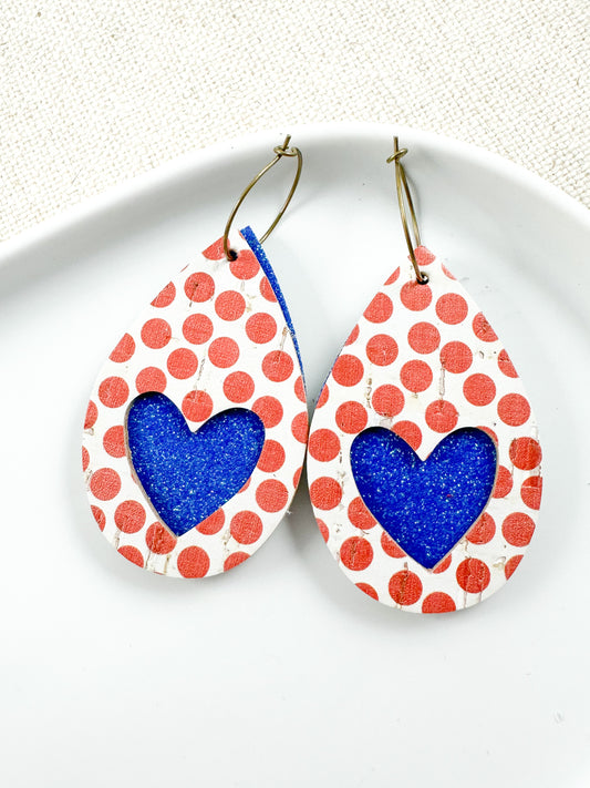 All-American Love Earrings