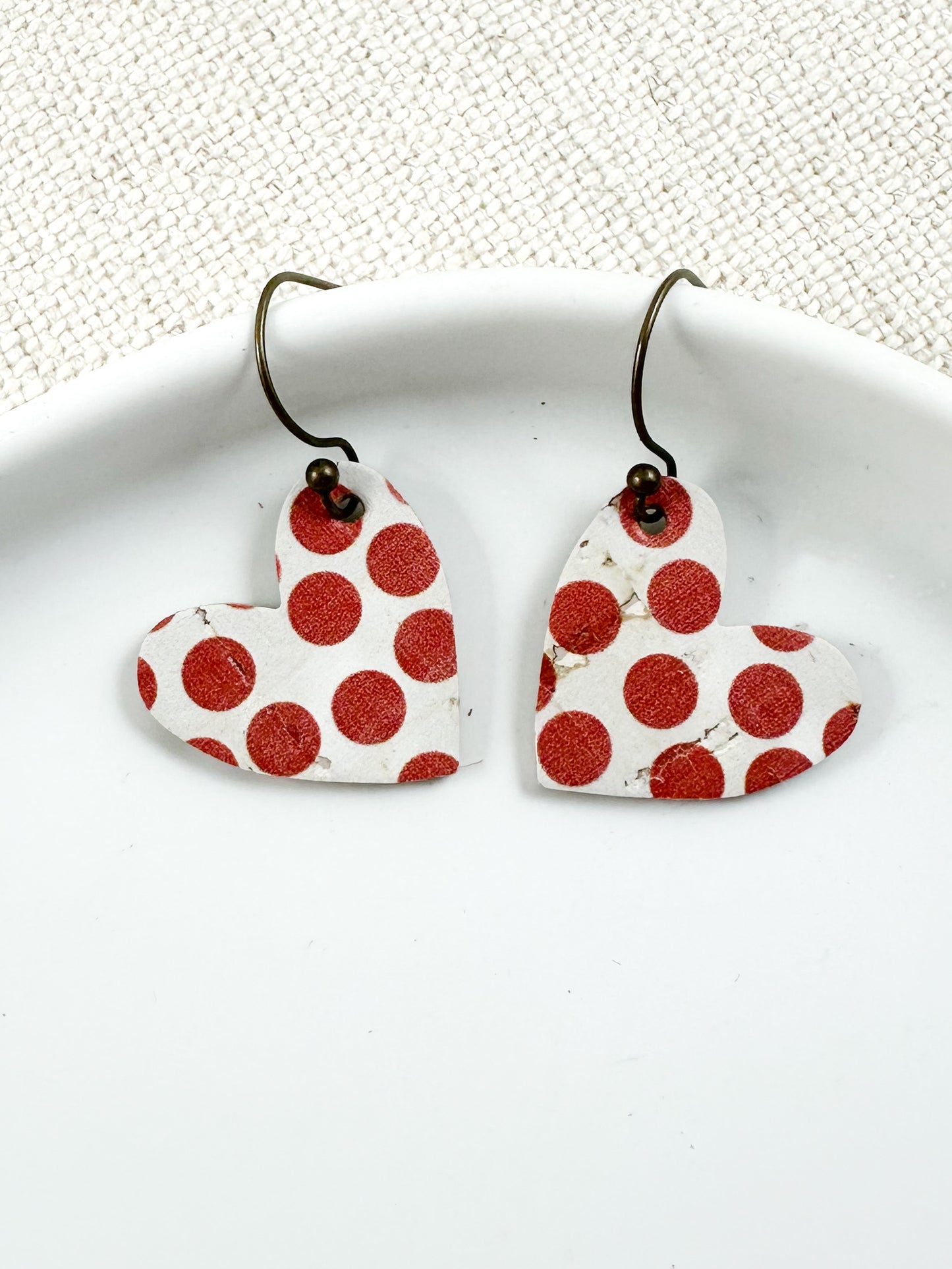 Dot My Heart Earrings