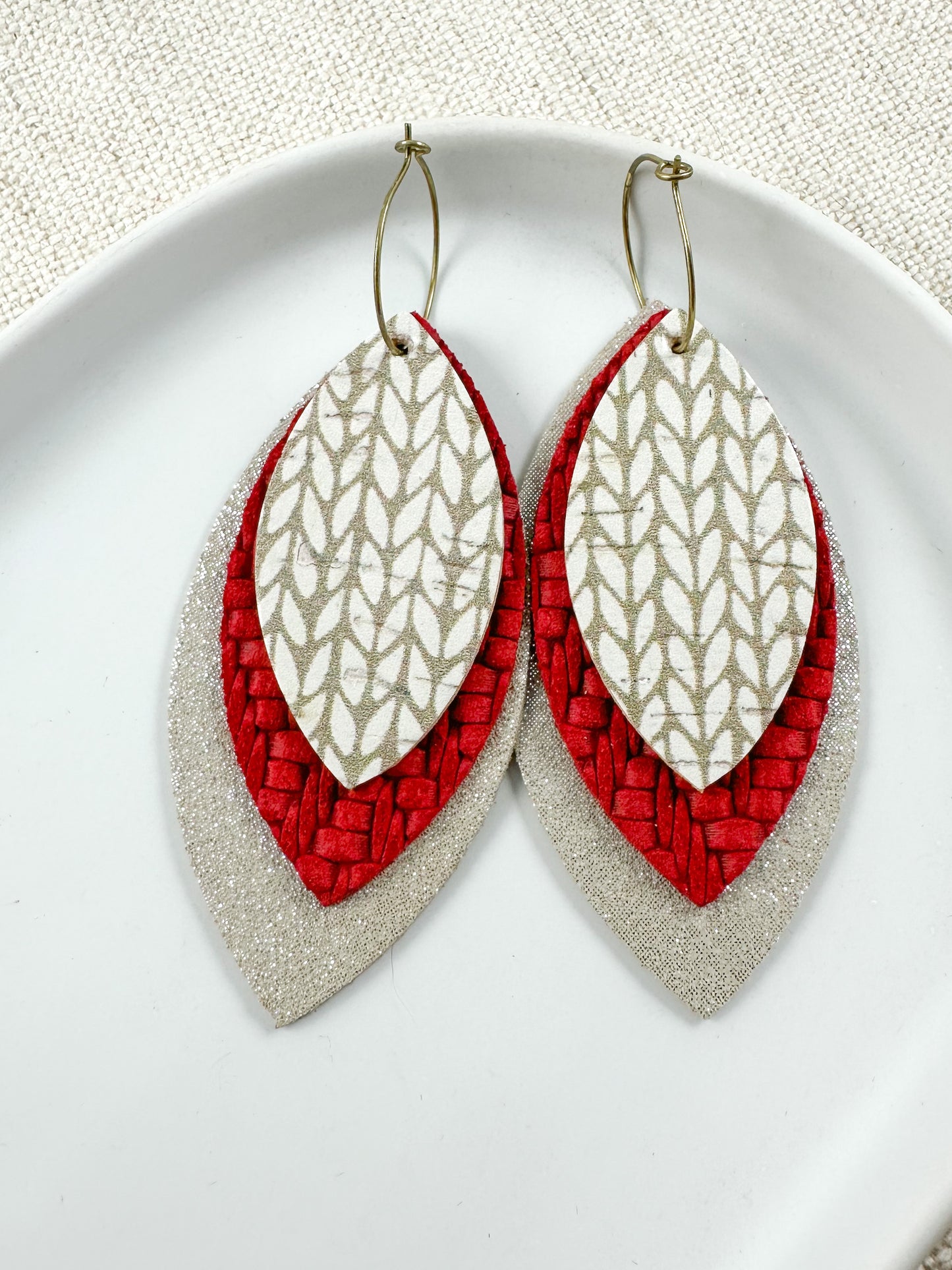 Cozy Woven Layers Earrings