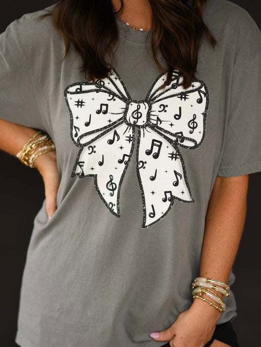 Music & Bows Tee