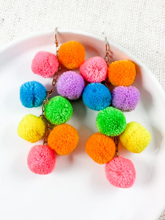 Life of the Party Earrings, Multi