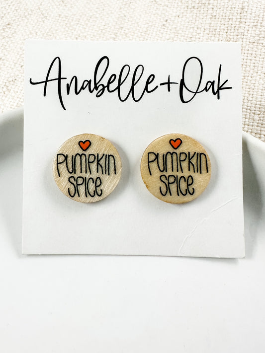 Pumpkin Spice Studs