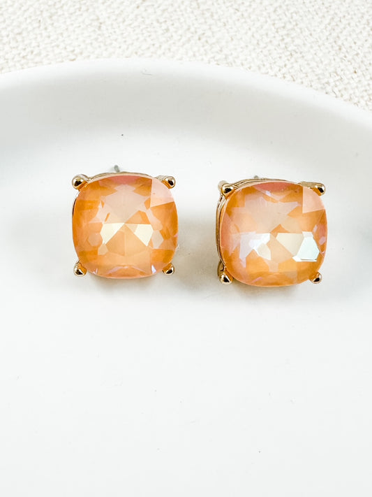 Your Best Life Studs, Light Coral