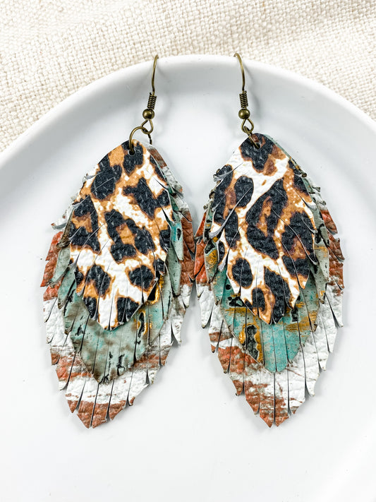 Canyon Feather Earrings