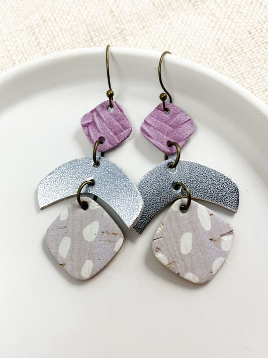 Lavender Reflections Earrings