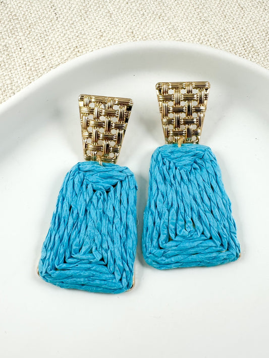 Looking For Fun Earrings, Turquoise