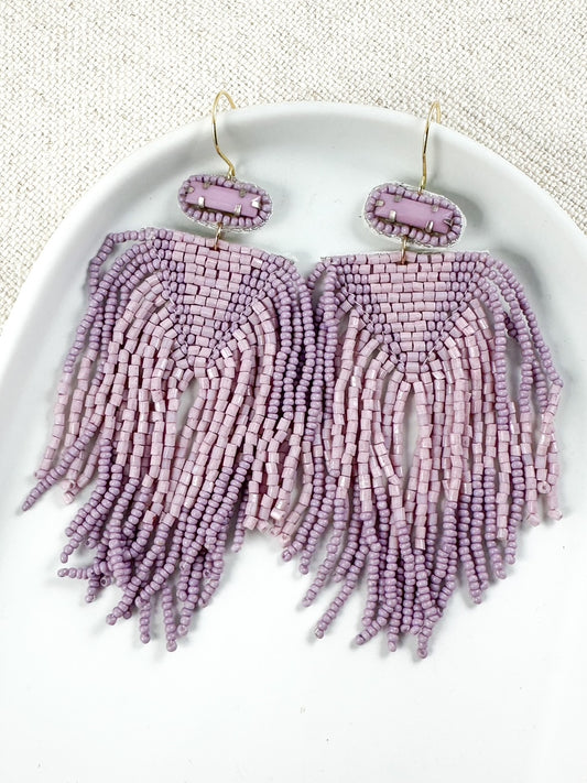 Enchantment Earrings, Lavender