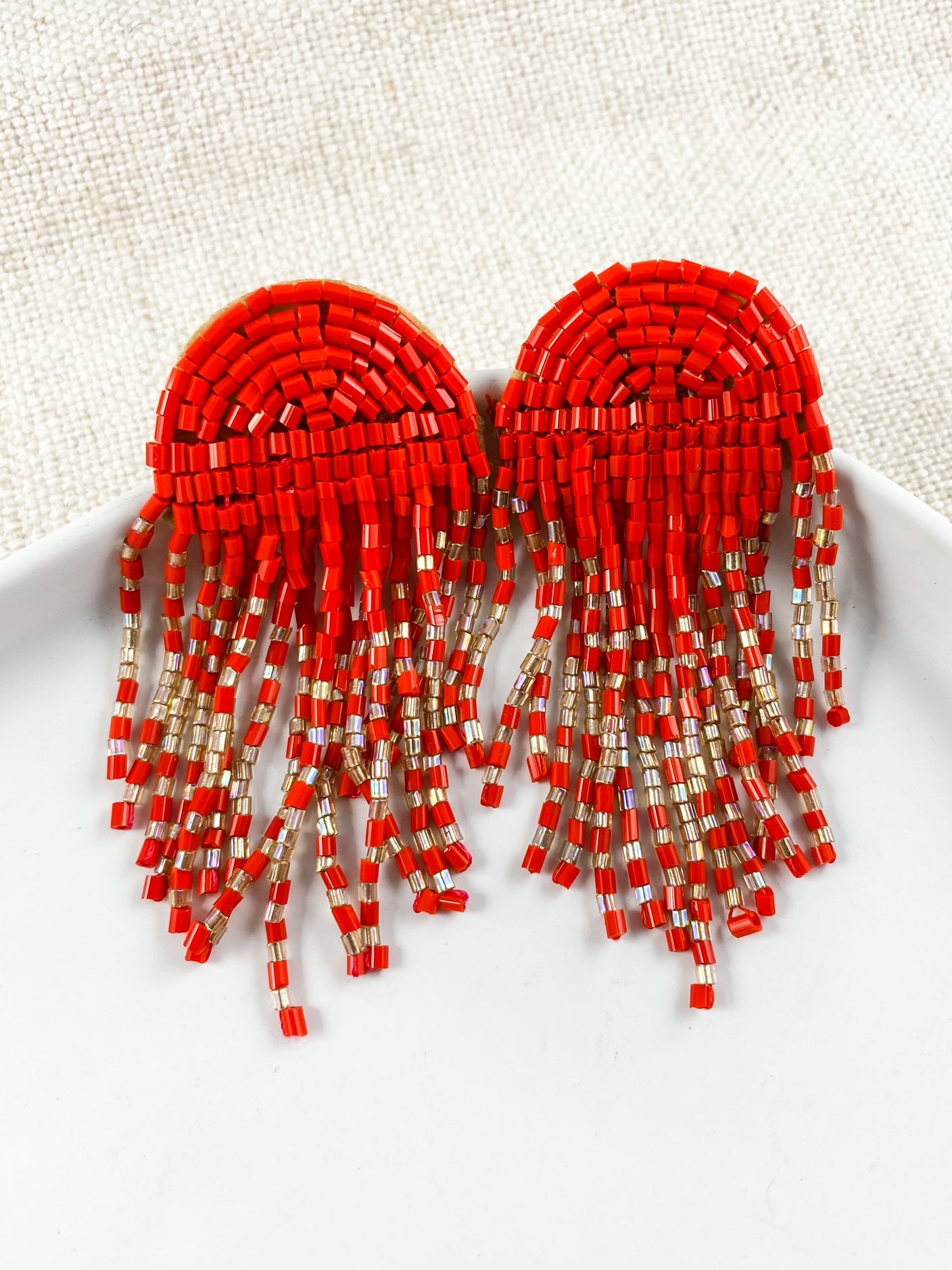 Endless Sophistication Earrings, Red