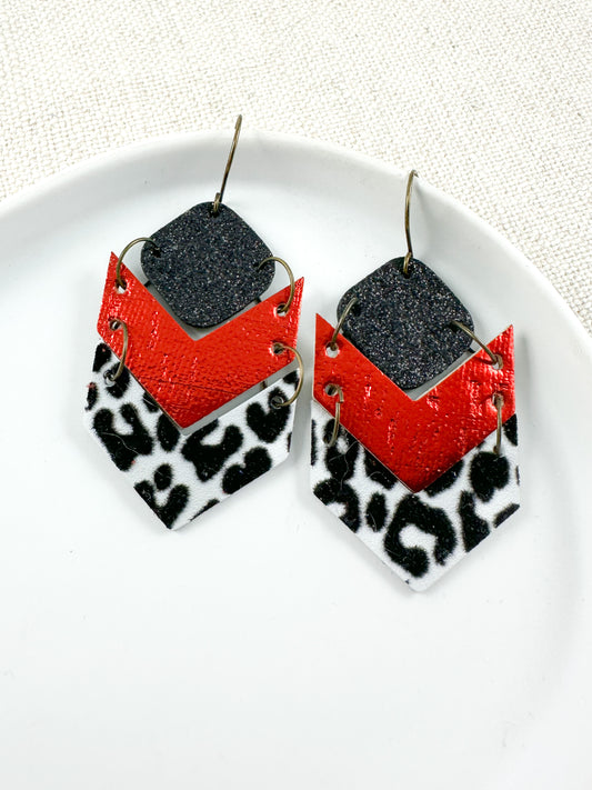 Red Hot Chic Earrings