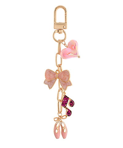Bows & Ballet Bag Charm