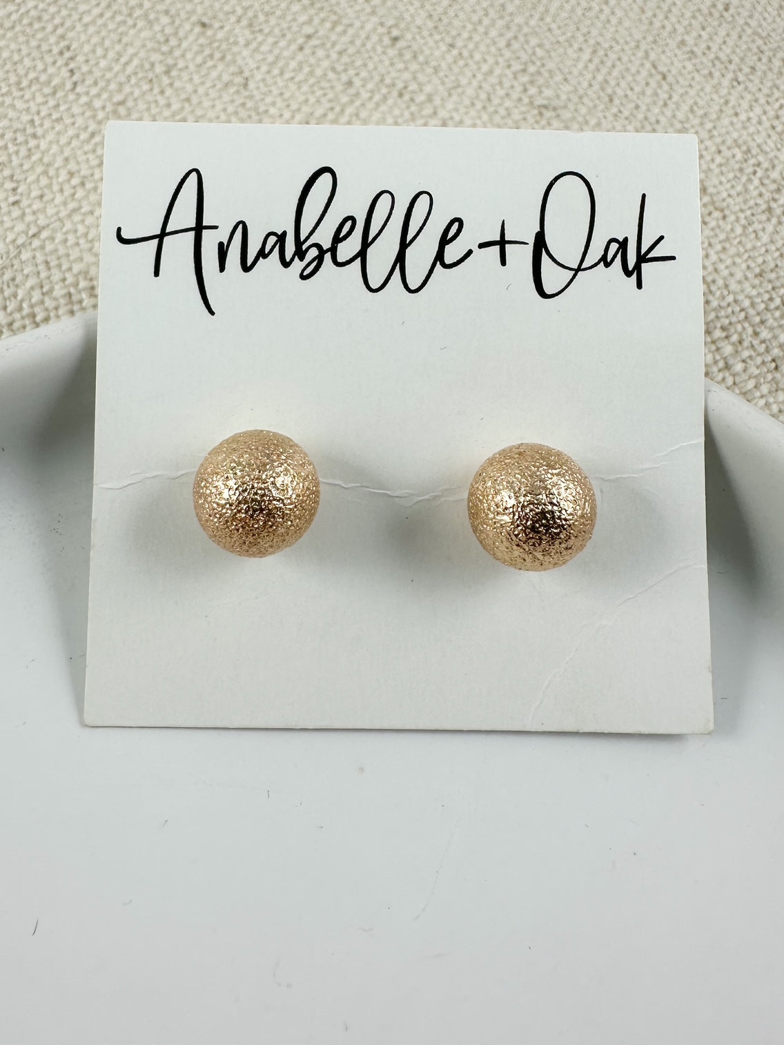 Golden Orb Studs