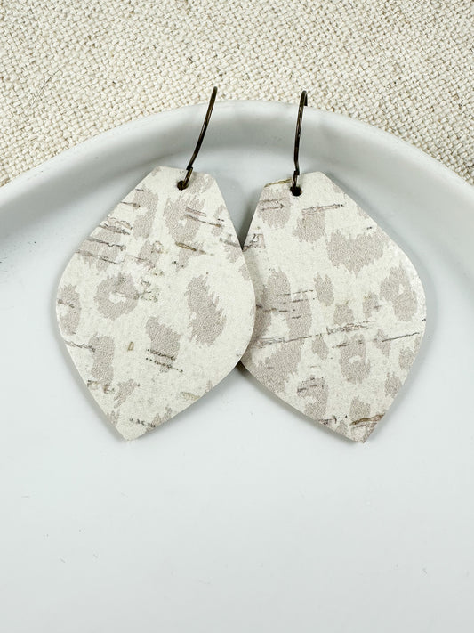 Birch Imprint Earrings