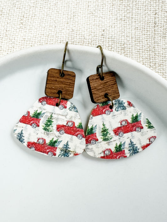 Christmas On the Farm Earrings