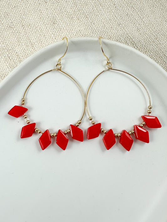 Flicker & Flame Earrings