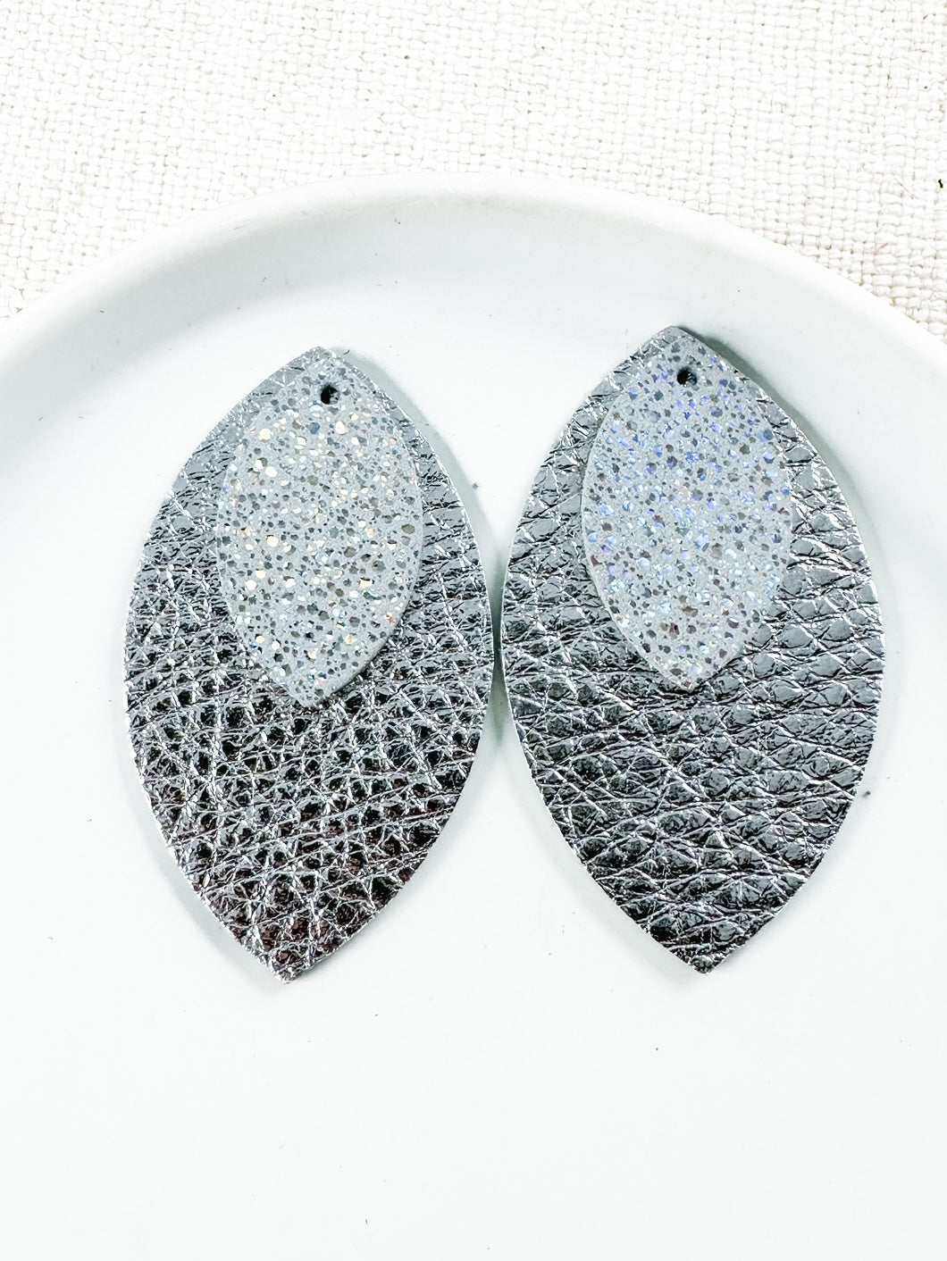 Silver Shimmer Earrings