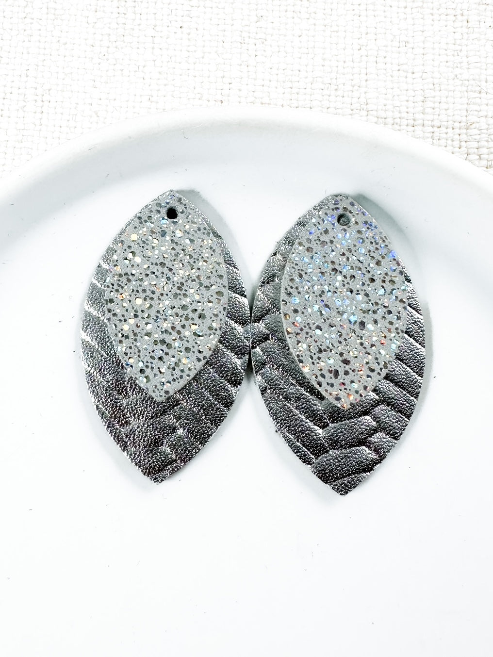 Silver Shimmer Earrings