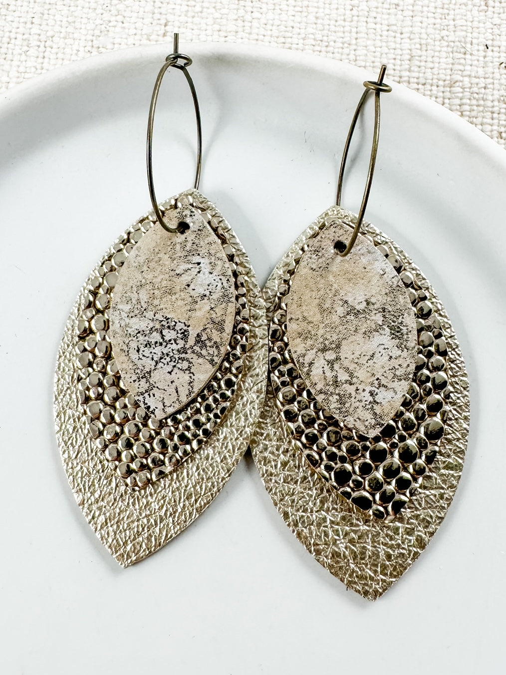 Golden Gleam Earrings