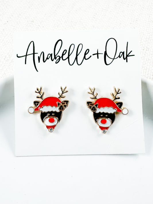 Reindeer Hug Studs