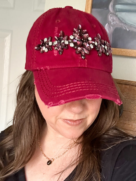 Spark & Stone Hat, Garnet