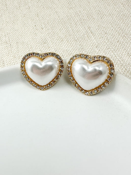 Isla Heart Studs