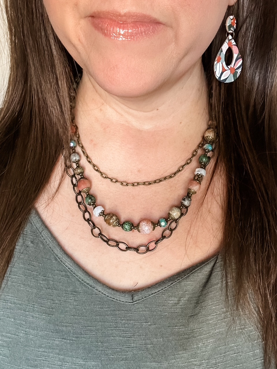 Pebble Trails Necklace